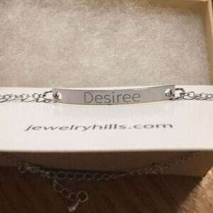 “Desiree” silver bracelet by the Jewelry Hills